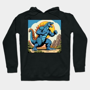 Himbo Godzilla, King of Beef Hoodie